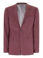 Topman Mens Purple Mauve Skinny Fit Suit Jacket