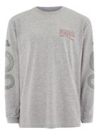 Topman Mens Grey Gray Nirvana Snake Print Top