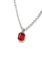 Topman Mens Red Gem Necklace*