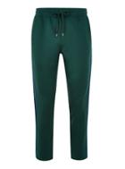 Topman Mens Green Joggers With Side Panel Detailing