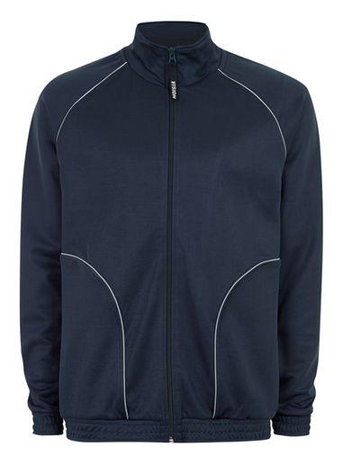 Topman Mens Vision Street Wear Navy Track Top