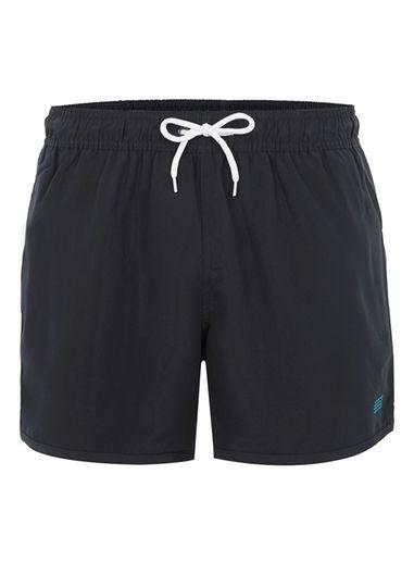 Topman Mens Blue Navy Wave Swim Shorts