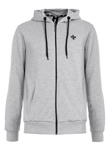 Topman Mens Criminal Damage Grey Hoodie*