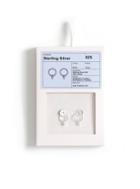 Topman Mens Sterling Silver Earrings*