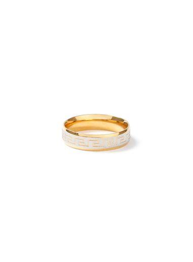 Topman Mens Grey Stainless Steel Ring*