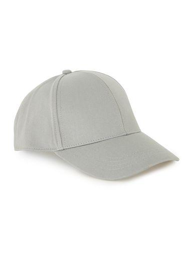 Topman Mens Green Washed Khaki Curved Peak Cap