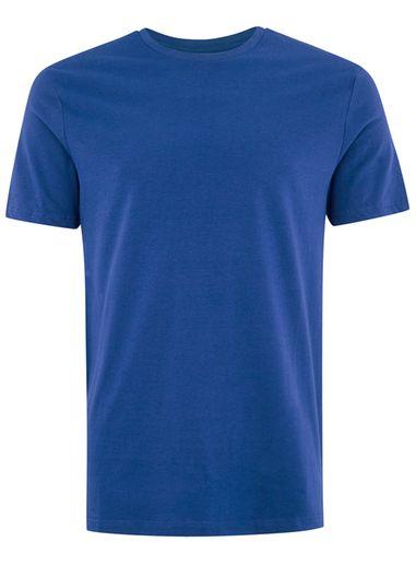 Topman Mens Cobalt Blue Slim T-shirt