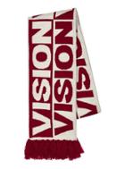 Vision Mens Vision Street Wear Red And White Football Scarf
