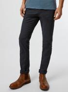 Topman Mens Mid Grey Selected Homme Blue Pants