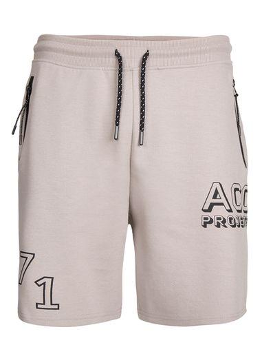 Topman Mens Grey Print Jersey Shorts