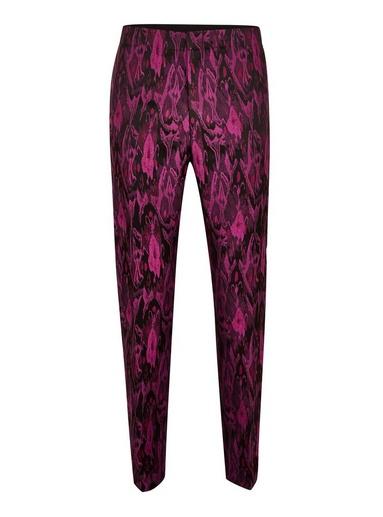 Topman Mens Pink Jacquard Trousers