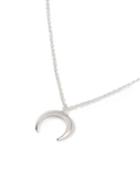Topman Mens Sterling Silver Horn Necklace*