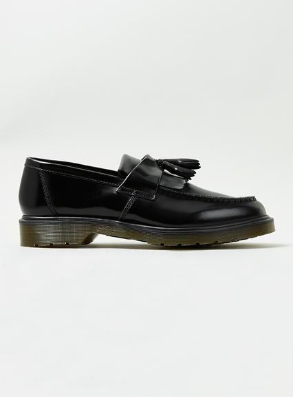 Topman Mens Black Dr Martens Original Adrian Tassle Loafer