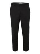 Topman Mens Black Twill Tapered Pants