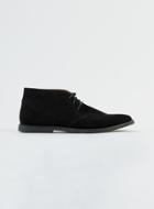 Topman Mens Trigger Black Suedette Lace Up Chukka Boots