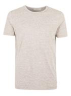 Topman Mens Brown Selected Homme Stone Marl T-shirt