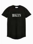 Topman Mens Black Brklyn T-shirt