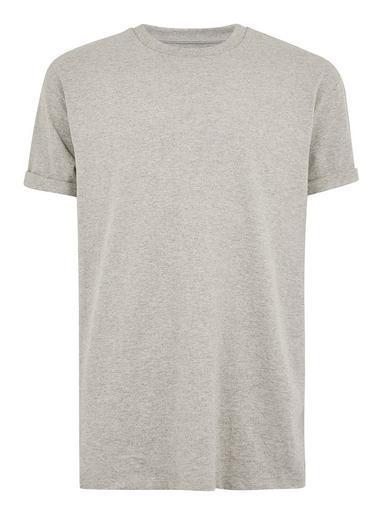 Topman Mens Grey Oversized T-shirt