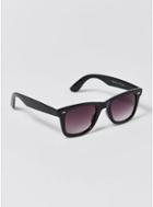 Topman Mens Black Glossy 50's Style Sunglasses