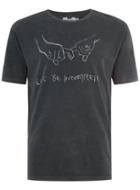 Topman Mens James Bay X Topman Black Fingers Friendship T-shirt