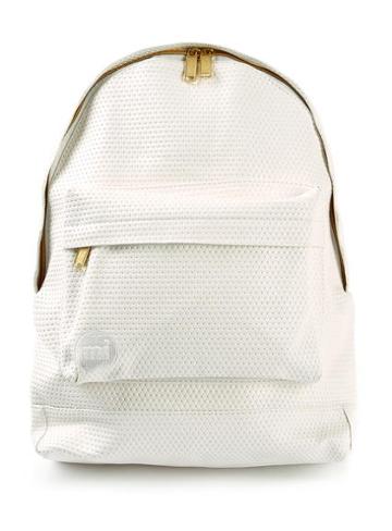 Topman Mens Mi-pac White Perforated Backpack*