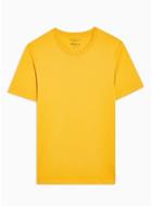 Selected Homme Mens Selected Homme Yellow T-shirt