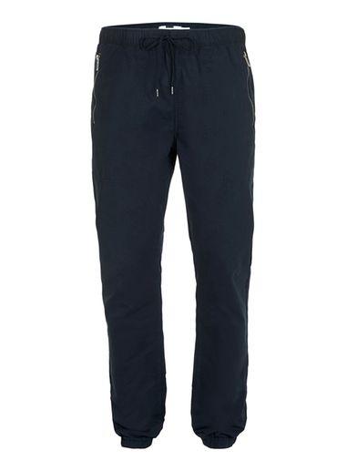 Topman Mens Blue Navy Woven Joggers