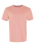 Topman Mens Pink Summer Rust Crew Neck T-shirt