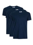 Topman Mens Blue Navy Slim Fit T-shirt Multipack*