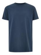 Topman Mens Blue Navy Oversized Roller T-shirt