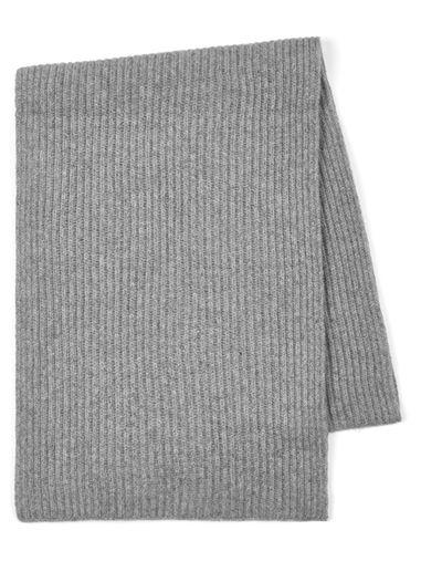 Topman Mens Grey Gray Lambswool Scarf