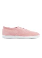Topman Mens Pink Suede Casual Oxford Shoes