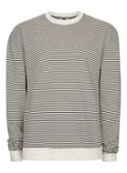 Topman Mens Grey Gray Stripe Sweatshirt
