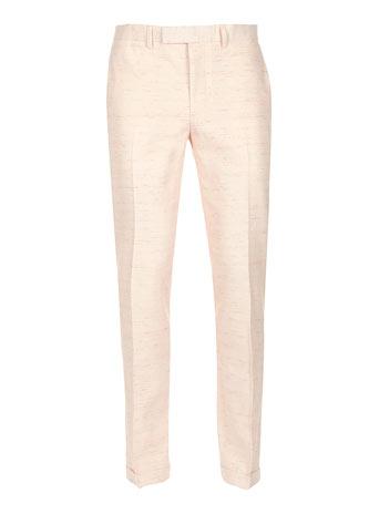 Cream Multi Fleck Suit Pants