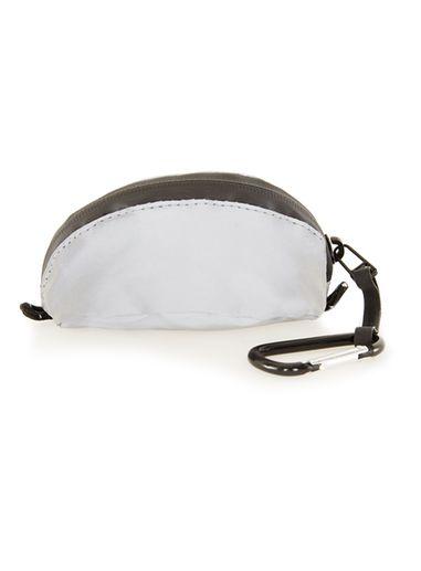 Topman Mens Metallic Reflective Money Pouch Bag