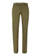 Topman Mens Khaki Stretch Slim Chinos