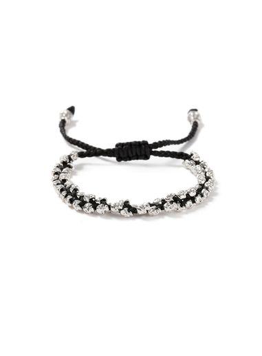 Topman Mens Black Mini Skull Bracelet*