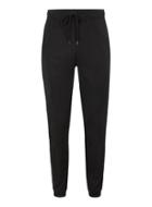 Topman Mens Black Poly Tricot Piped Joggers