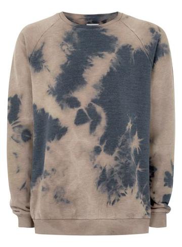 Topman Mens Multi Ltd Tie Dye Sweatshirt