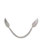Topman Mens Silver Wing Collar Tips*