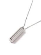 Topman Mens Silver Cylinder Necklace*
