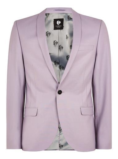 Topman Mens Twisted Tailor Purple 'ellroy' Blazer