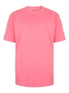Topman Mens Pink '90s Style Oversized T-shirt