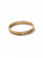 Topman Mens Gold Look Etched Bangle*
