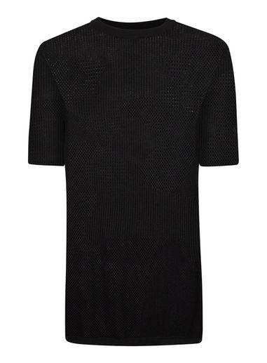 Topman Mens Aaa Black Camouflage Print Sweater