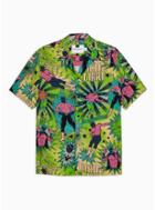 Topman Mens Multi Wrestler Slim Shirt
