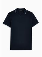 Selected Homme Mens Selected Homme Navy King Organic Cotton Polo