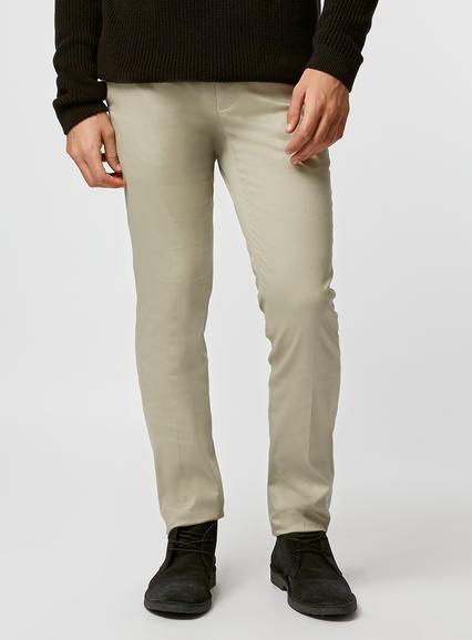 Topman Mens Beige Stone Ultra Skinny Fit Pants