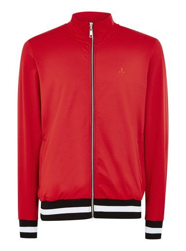 Topman Mens Criminal Damage's Red 'soho' Track Top