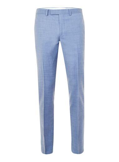 Topman Mens Limited Edition Light Blue Skinny Fit Suit Pants